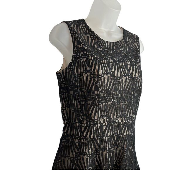 Tommy Hilfiger Black Lace Dress Sleeveless Middle Length Sz 6 NWT - Picture 7 of 13
